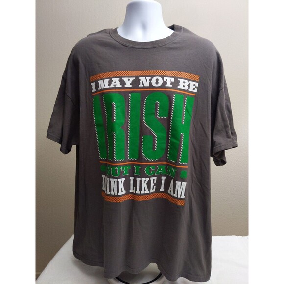 Gildan Shirts Heavy Cotton Tear Away Tee Large Gray - Picture 1 of 9